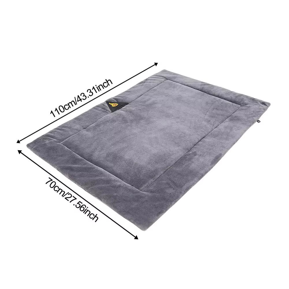 Self Heating Pet Bed Comfortable Flannel Dog Mat Elderly Pets Cat Warmer Winter Thermal Supplies Waterproof Warming Pad