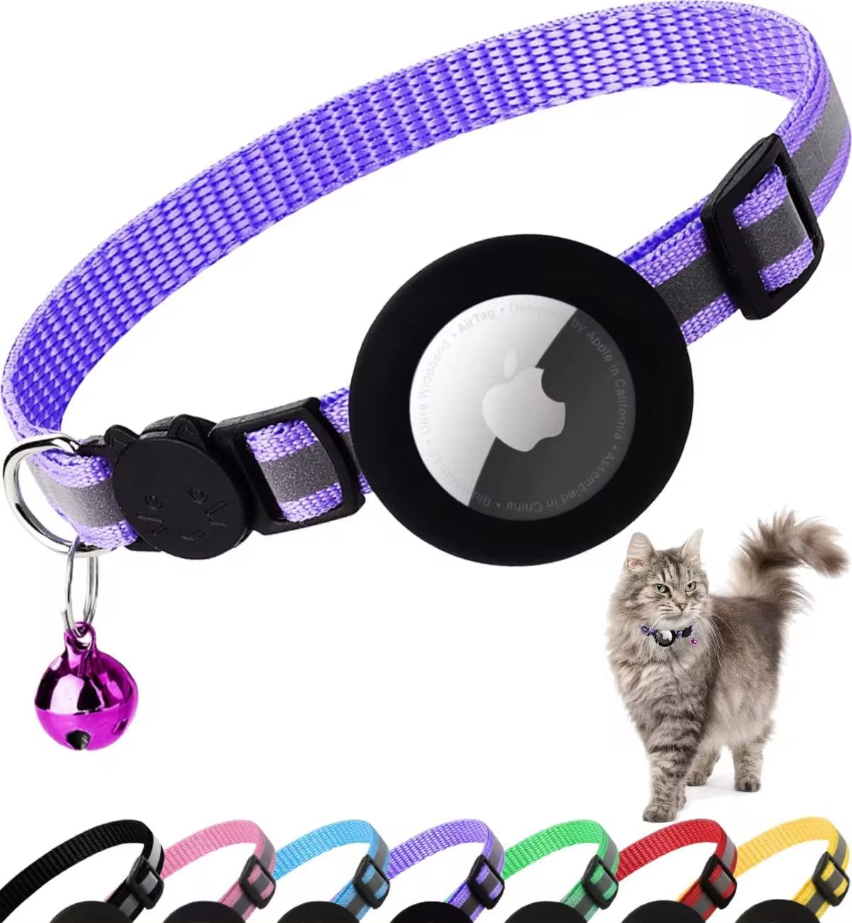 reflective breakaway TrackSafe Cat Collar