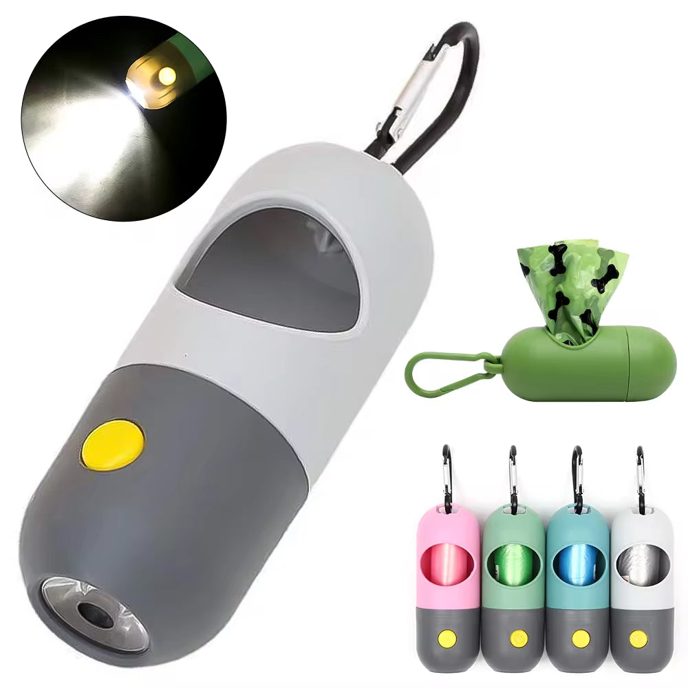 Eco-Friendly LED Dog Poop Bag Dispenser