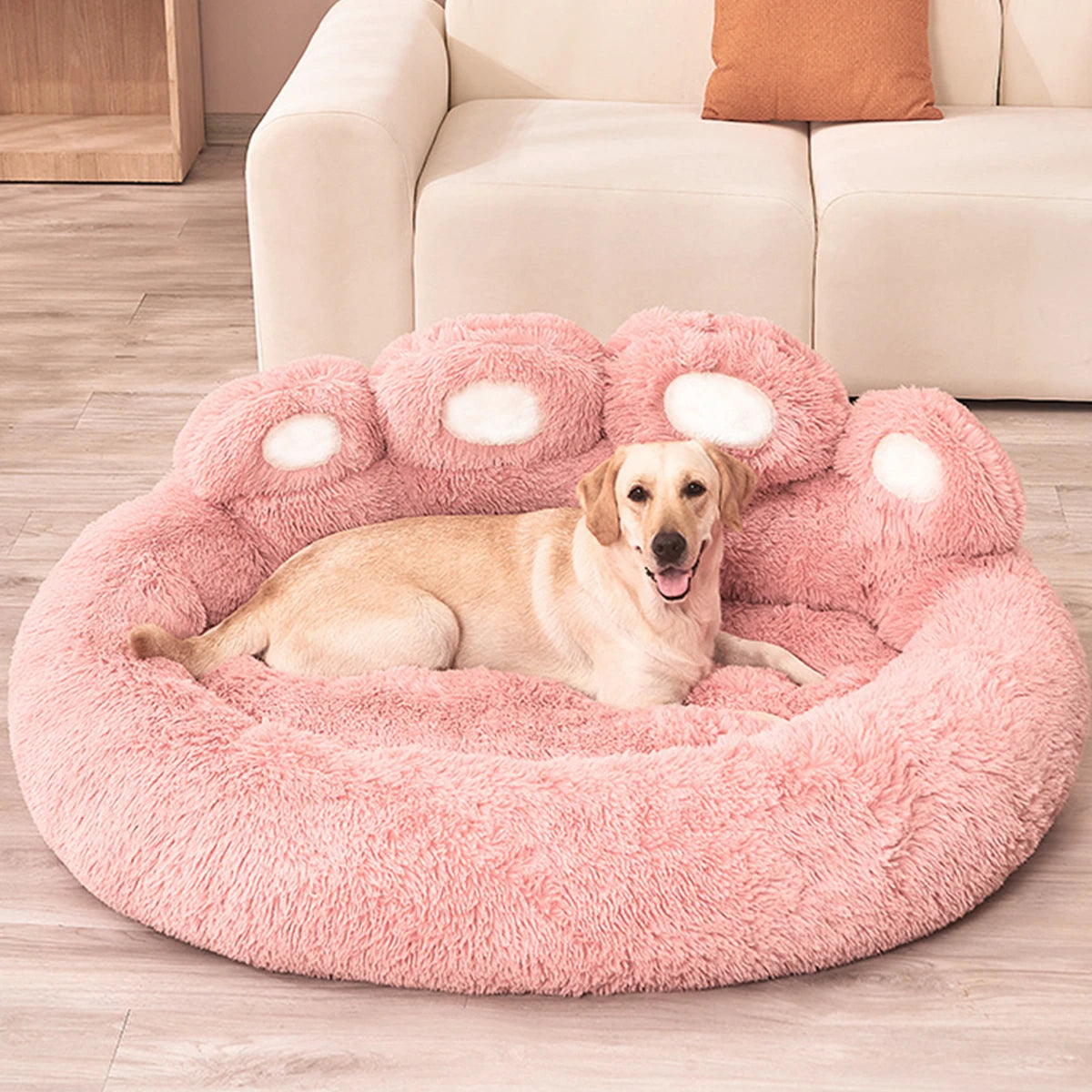 Cozy Plush Pet Sofa Bed