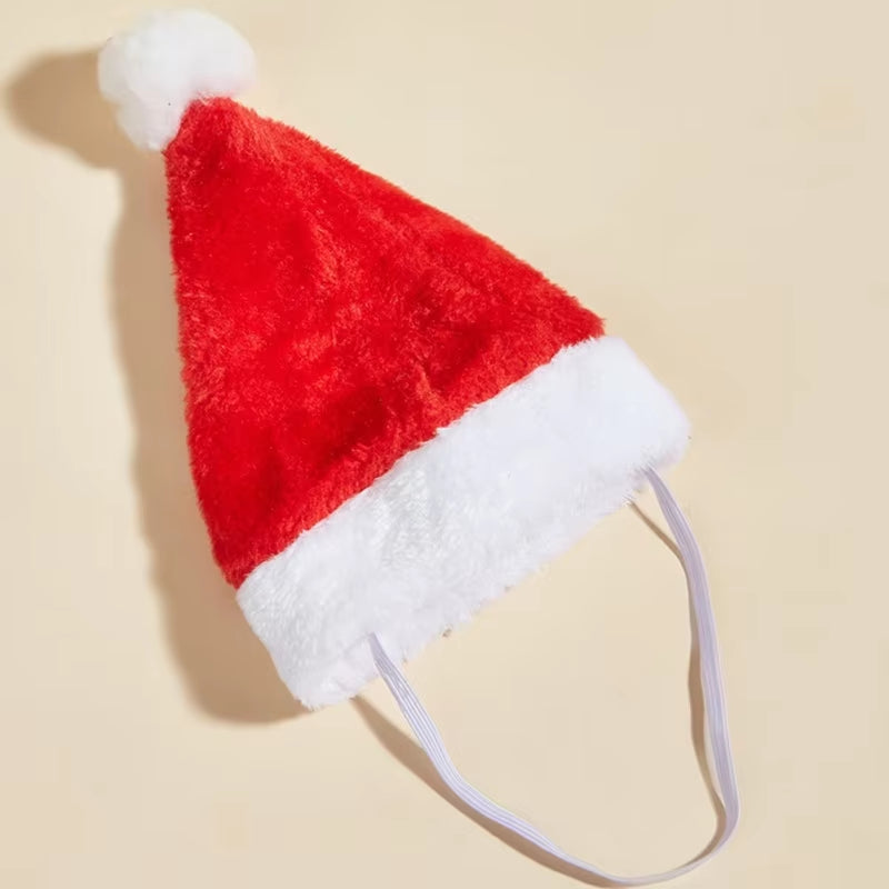 Adjustable 3D Christmas Pet Santa Hat