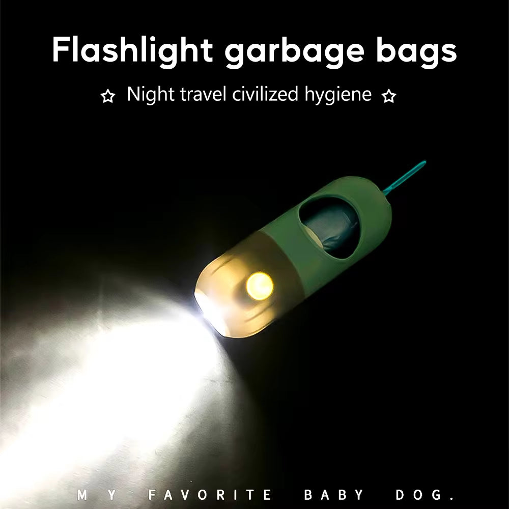 Eco-Friendly LED Dog Poop Bag Dispenser