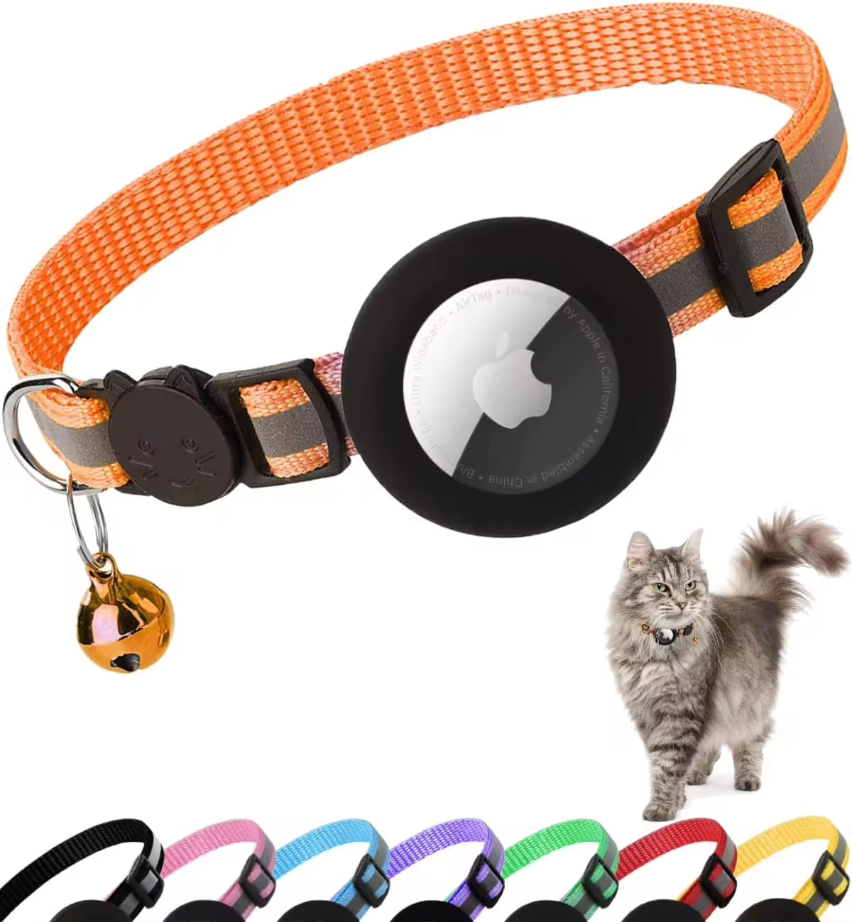 reflective breakaway TrackSafe Cat Collar