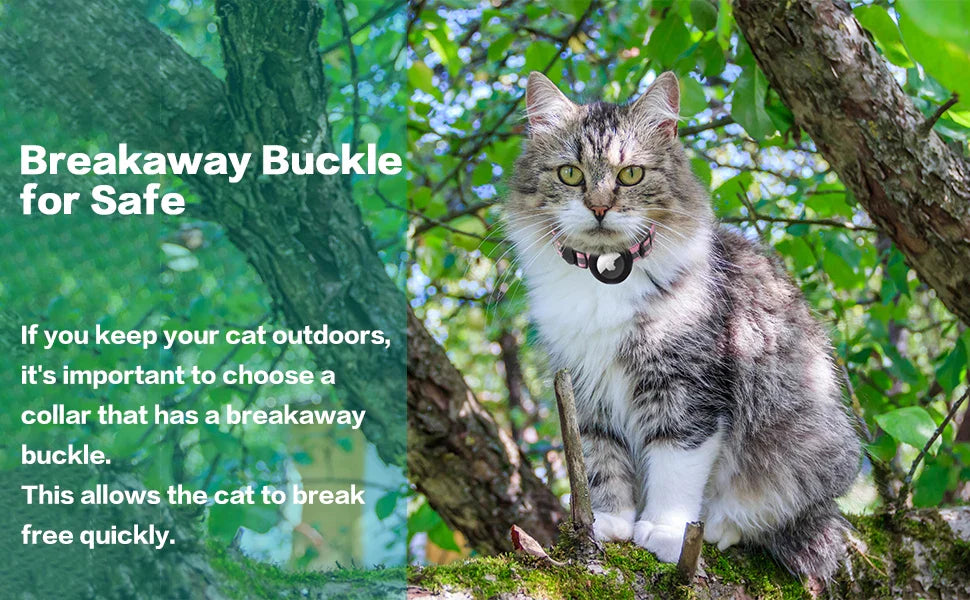 reflective breakaway TrackSafe Cat Collar