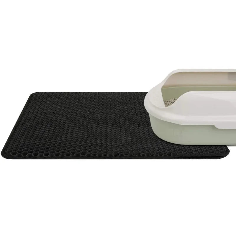 double layer waterproof cat litter mat