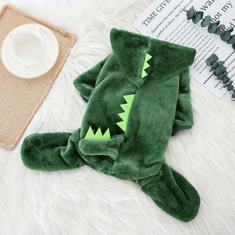 dinosaur hoodie cozy cosplay coat