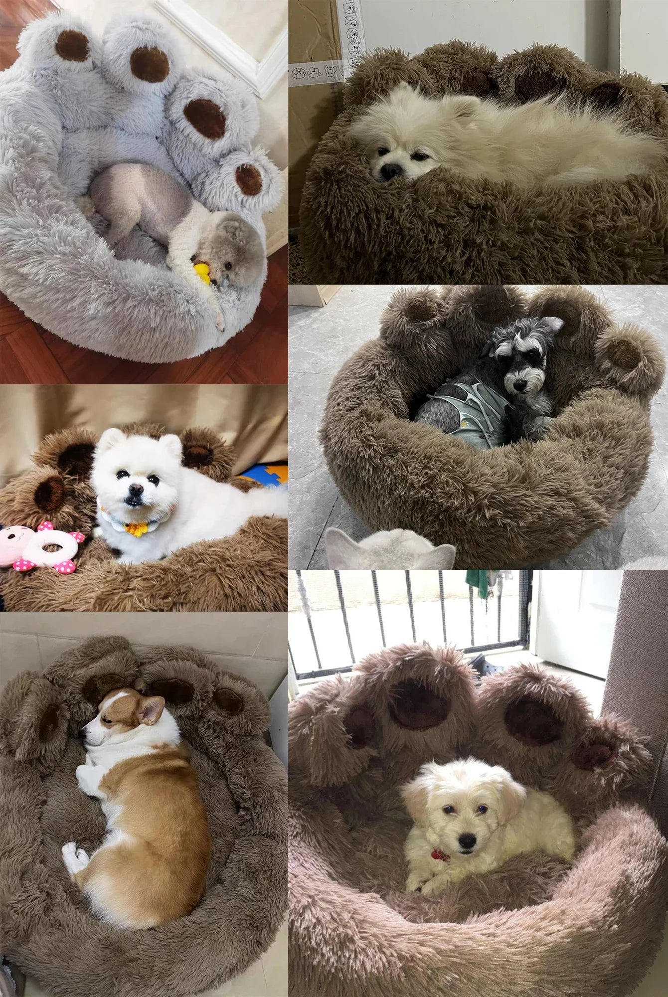 Cozy Plush Pet Sofa Bed