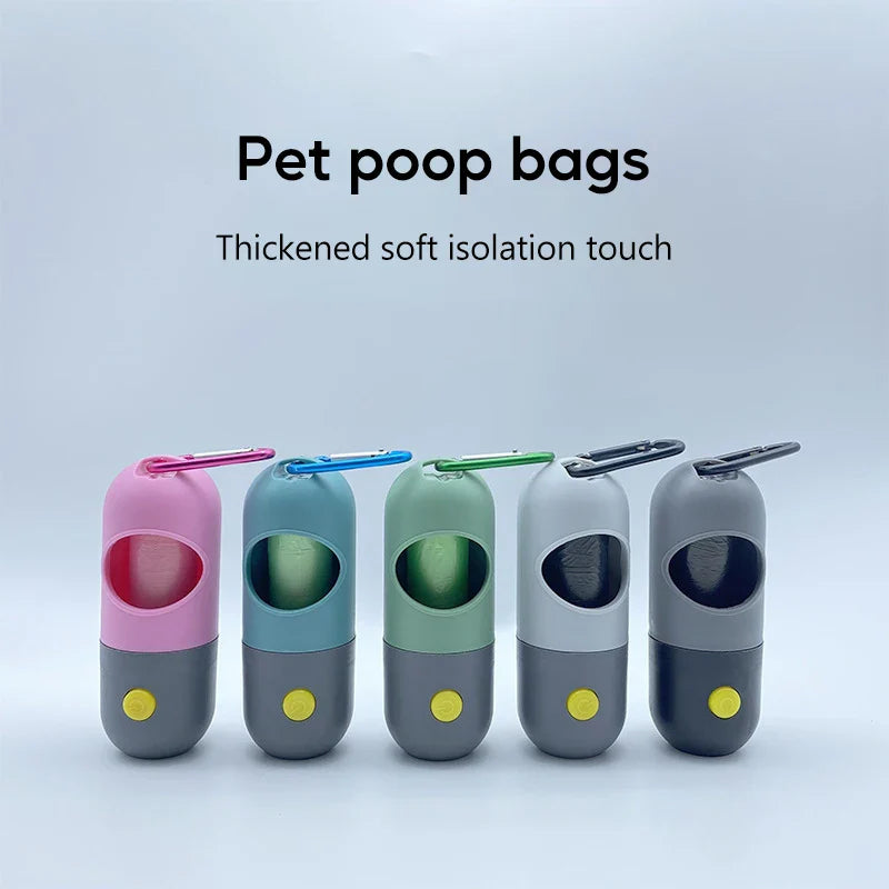 Eco-Friendly LED Dog Poop Bag Dispenser