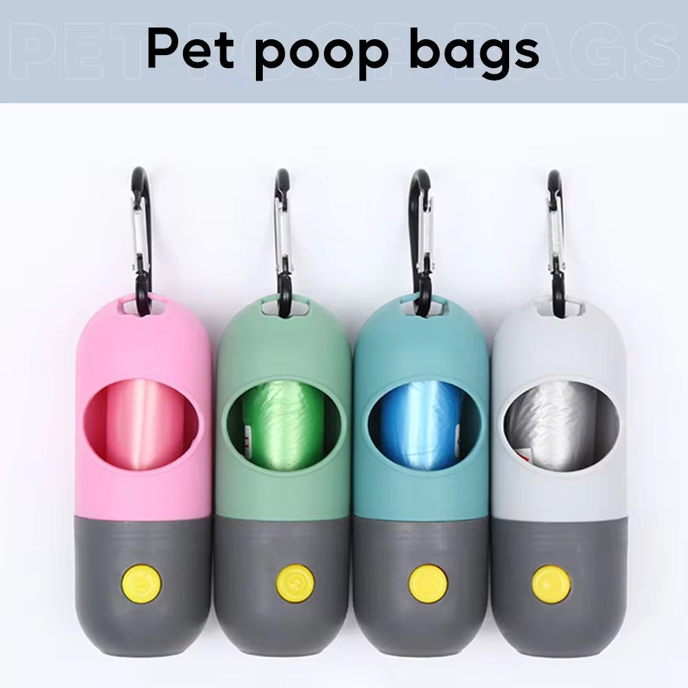 Eco-Friendly LED Dog Poop Bag Dispenser