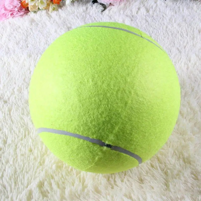 giant dog tennis ball chew toy