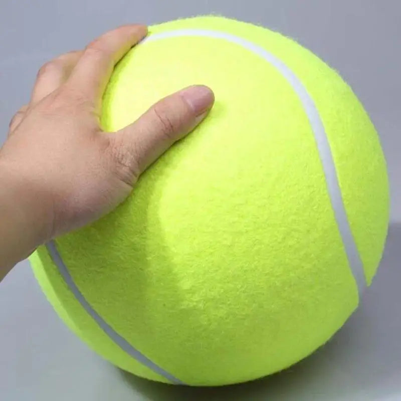 giant dog tennis ball chew toy