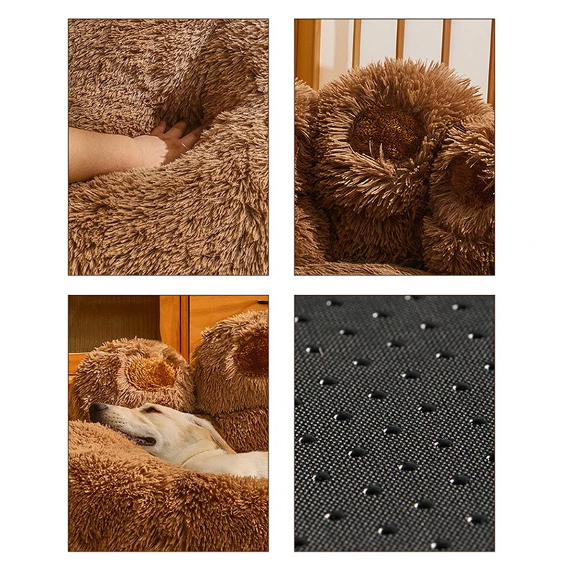 Cozy Plush Pet Sofa Bed