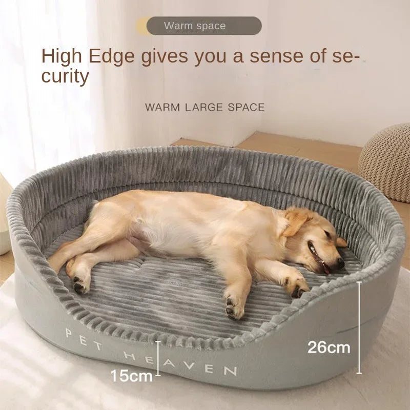 cozy comfort dual-sided pet bed 