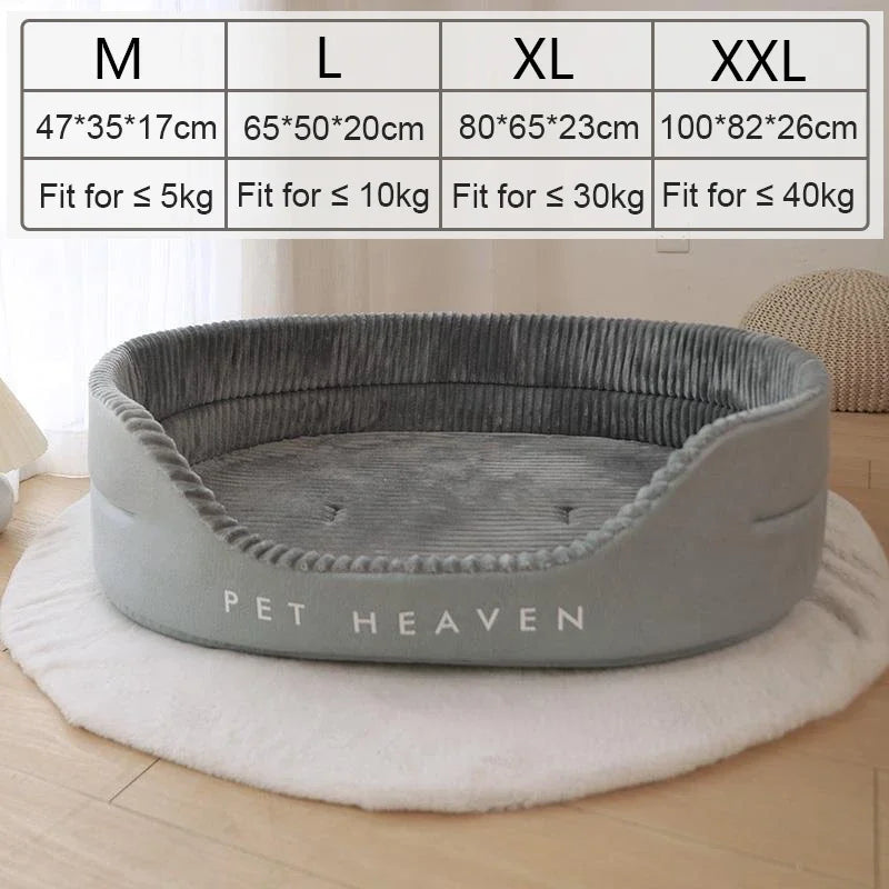 cozy comfort dual-sided pet bed 