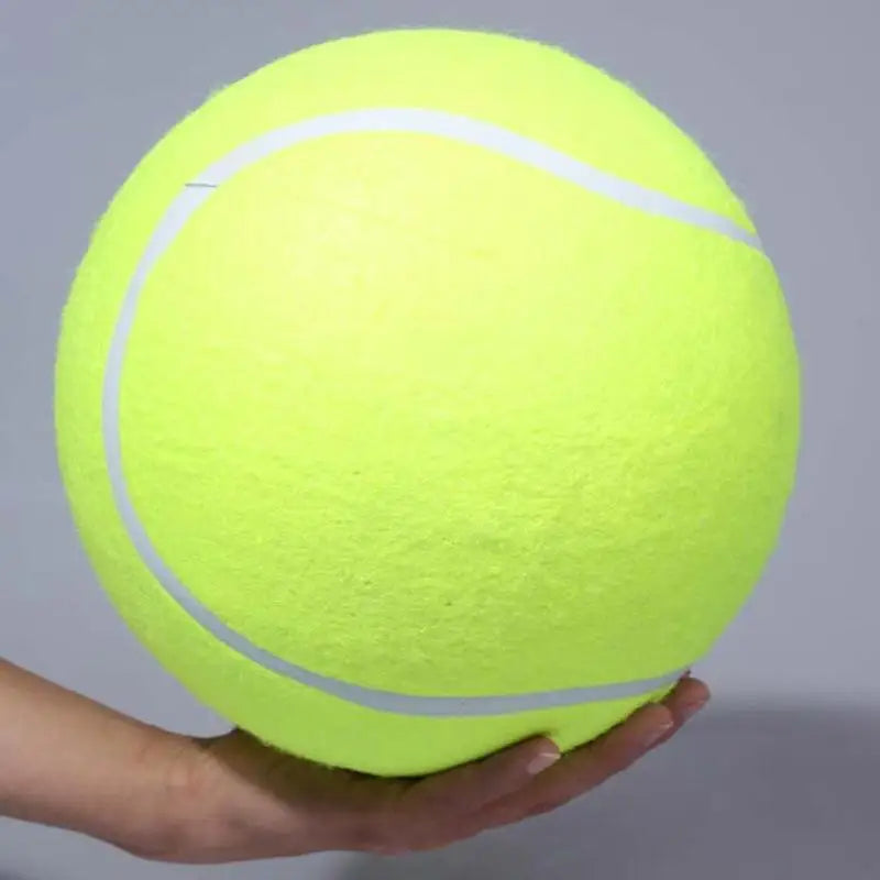 giant dog tennis ball chew toy