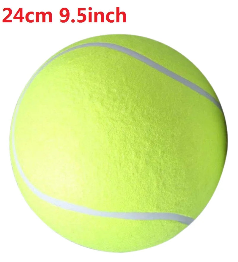 giant dog tennis ball chew toy