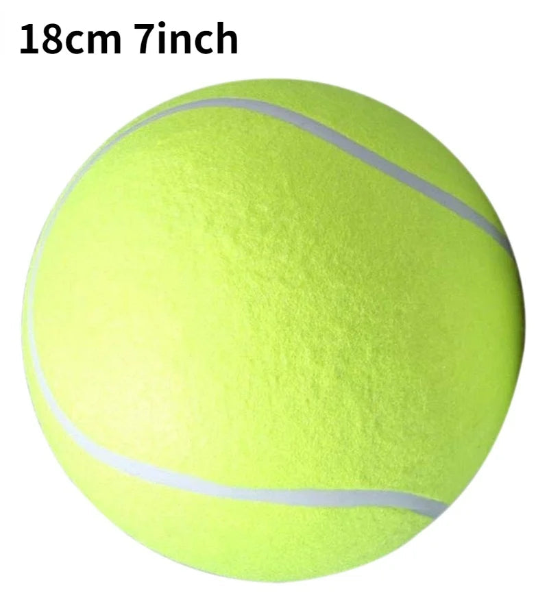 giant dog tennis ball chew toy