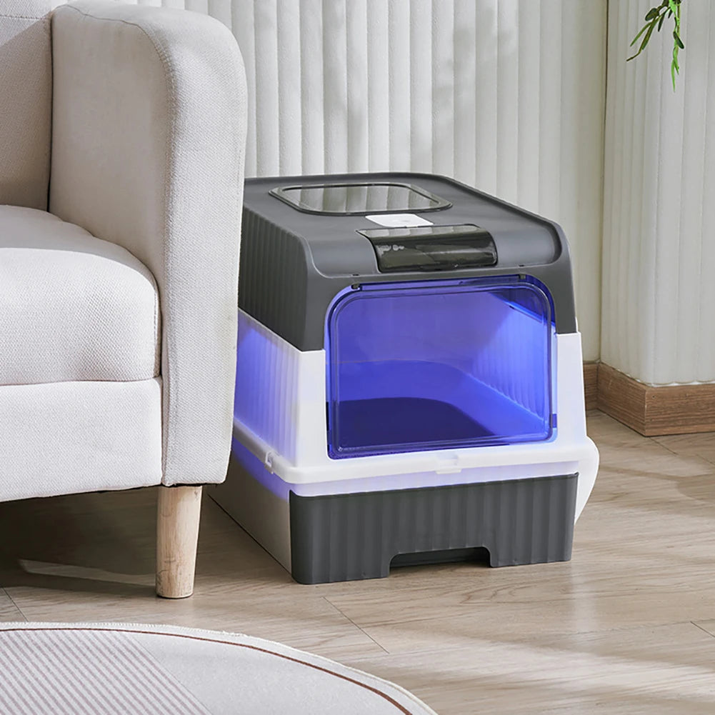 Cat Litter Box with UVC Ultraviolet Function